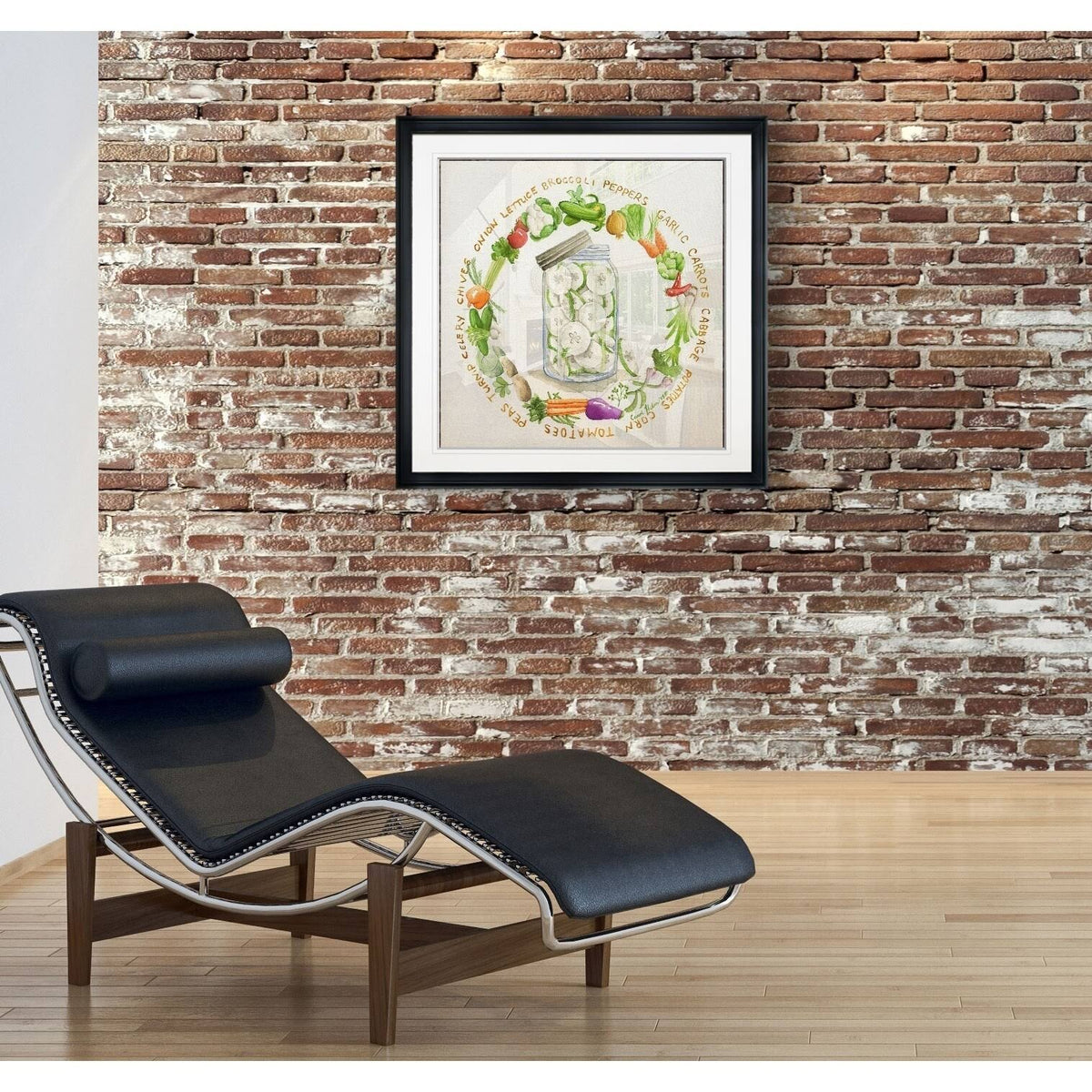 Framed Giclee Print 22X22 I609445