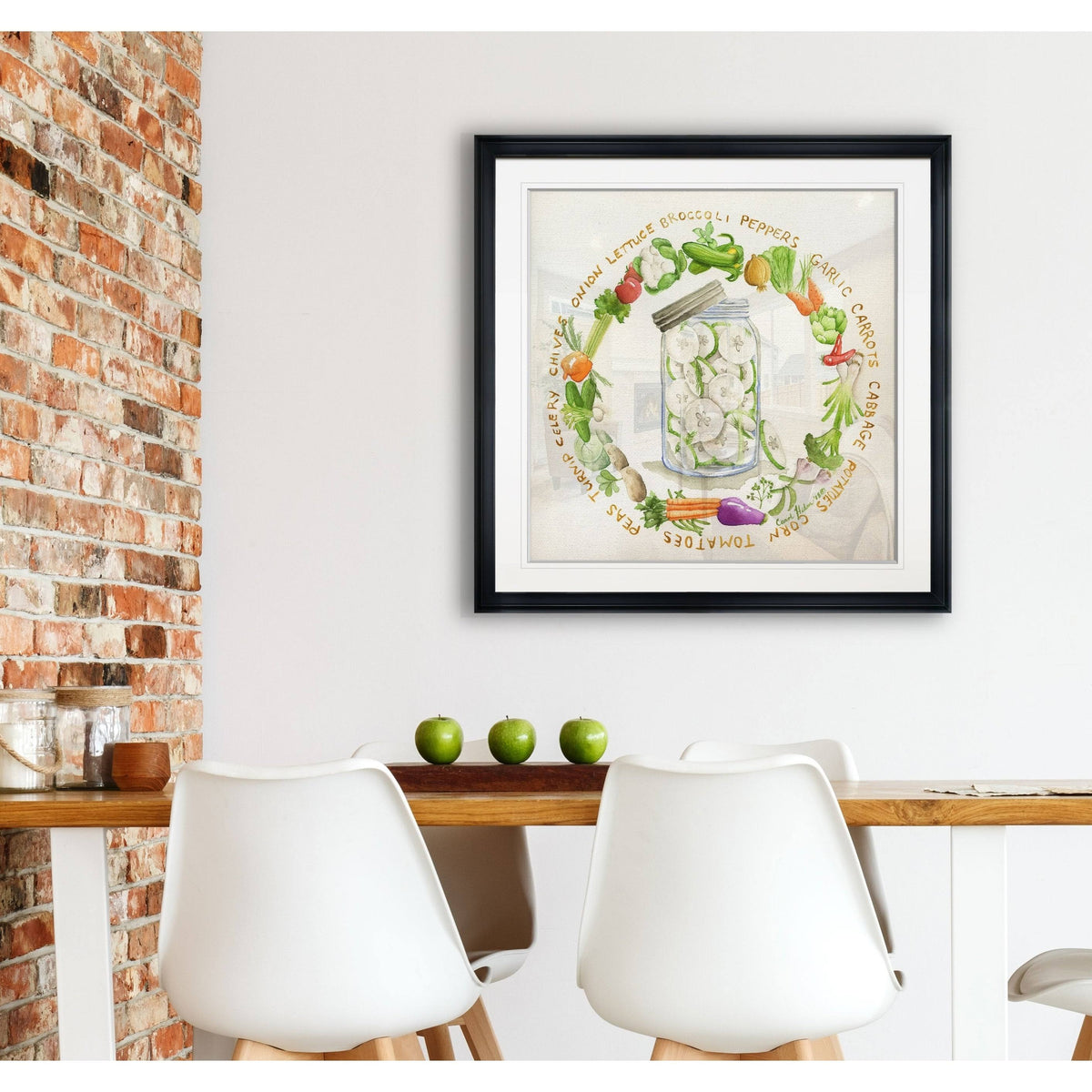 Framed Giclee Print 22X22 I609445