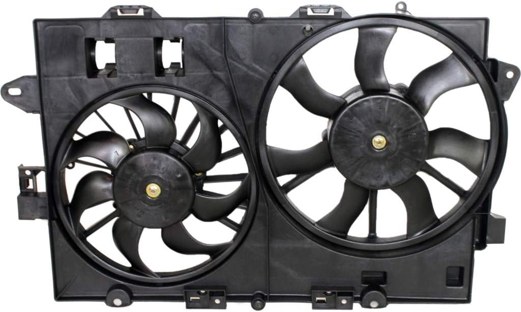 Radiator Fan for Chevy Equinox 2006 2007 2008 Dual Fan 3.4L Engine M1571