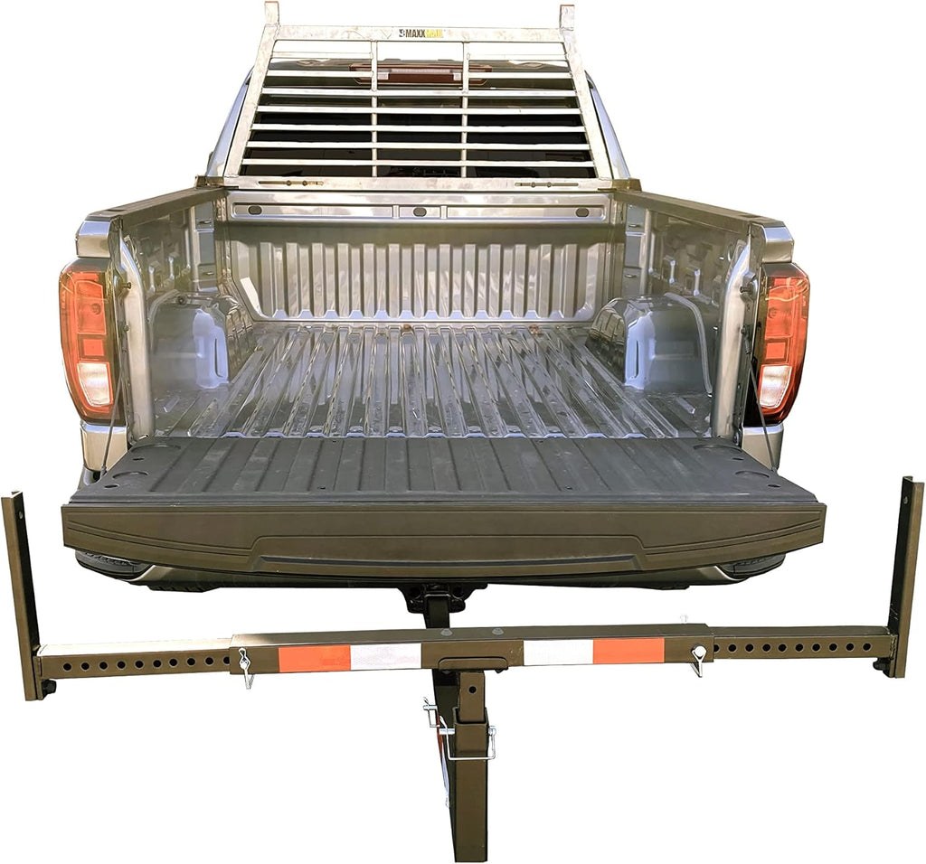 Hitch Mount Pick Up Truck Bed Extender, Black, 37 x 19 x 3 inches, Pack of 2 K5005