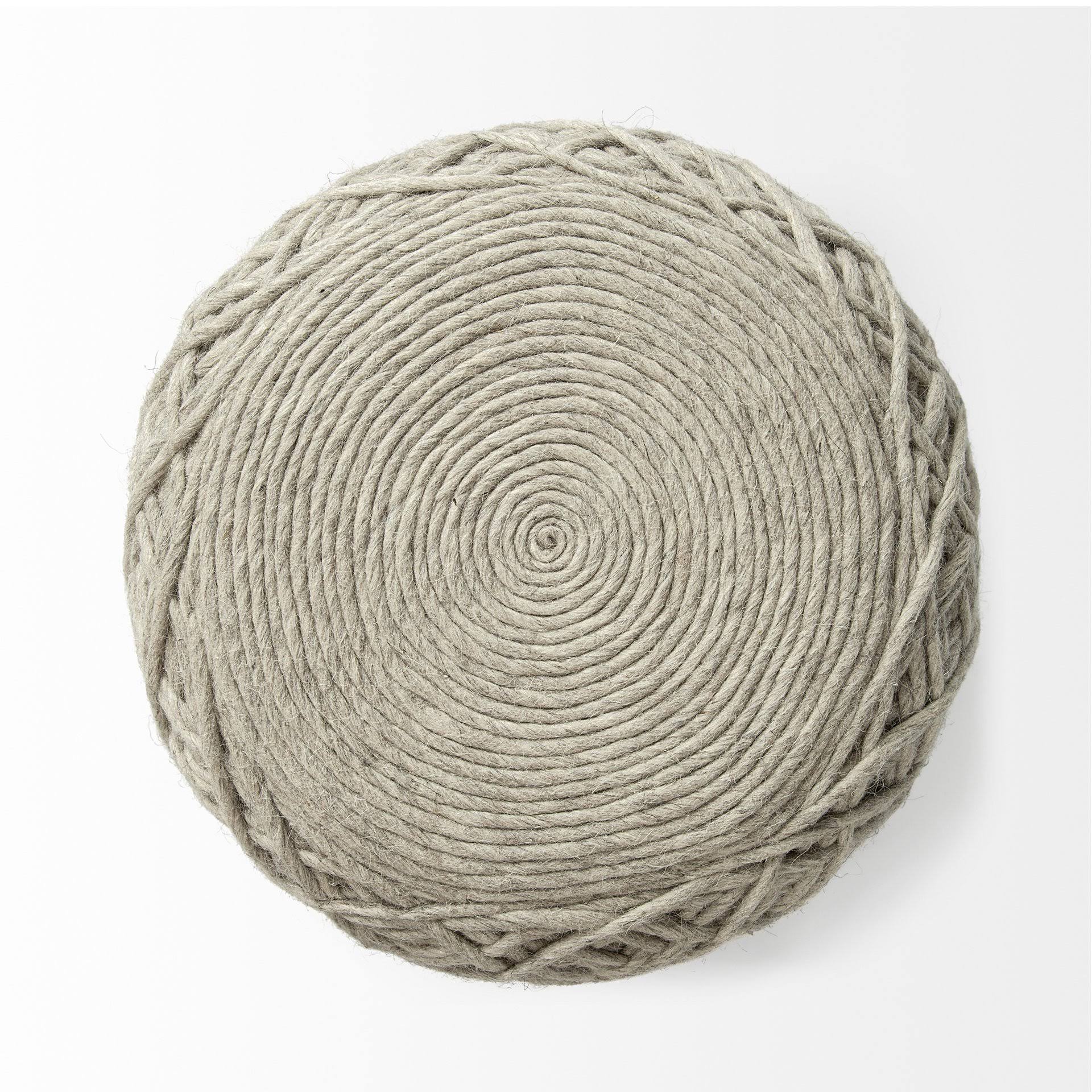 Oatmeal Pouf P364725