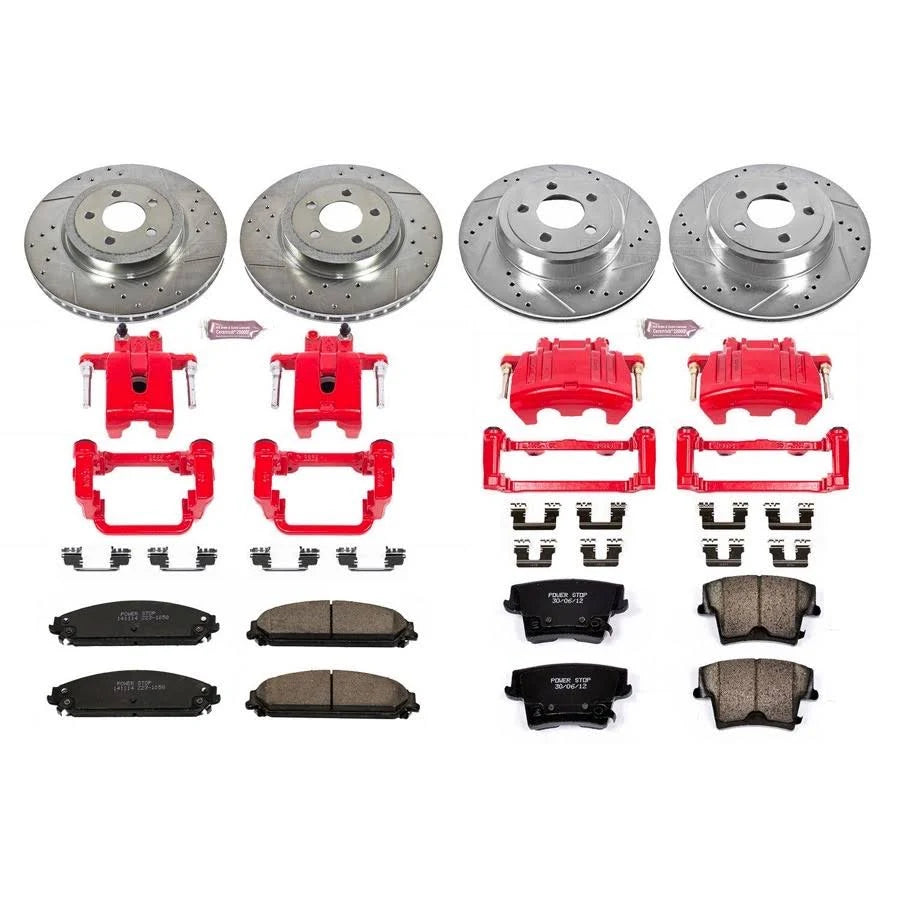 Front and Rear Z23 Evolution Sport Brake Kit with Calipers C882