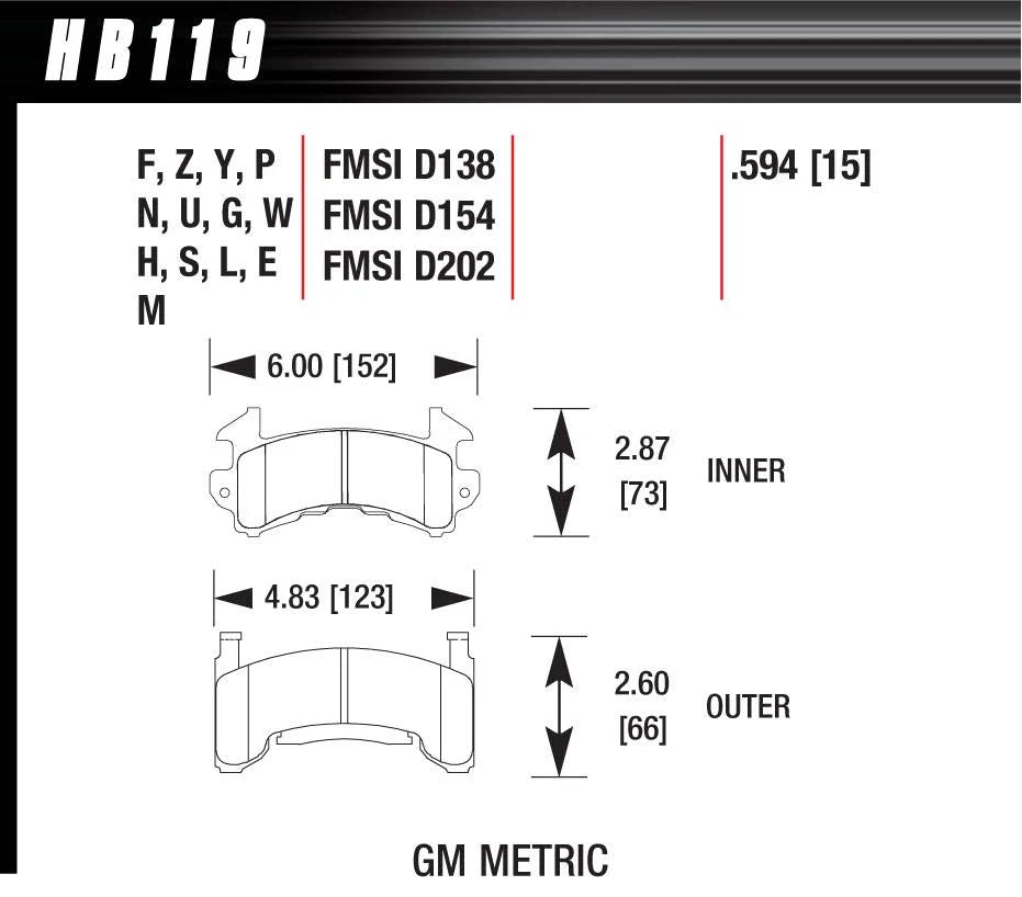 Front Brake Pads O29482