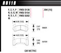 Front Brake Pads O29482