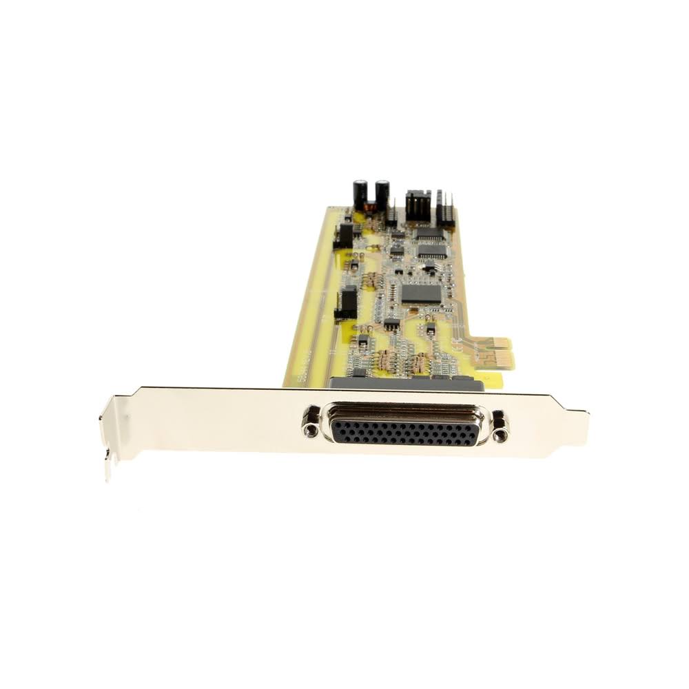 Quad Port Serial RS422/485 PCIe Card with DB44 Cable B4847