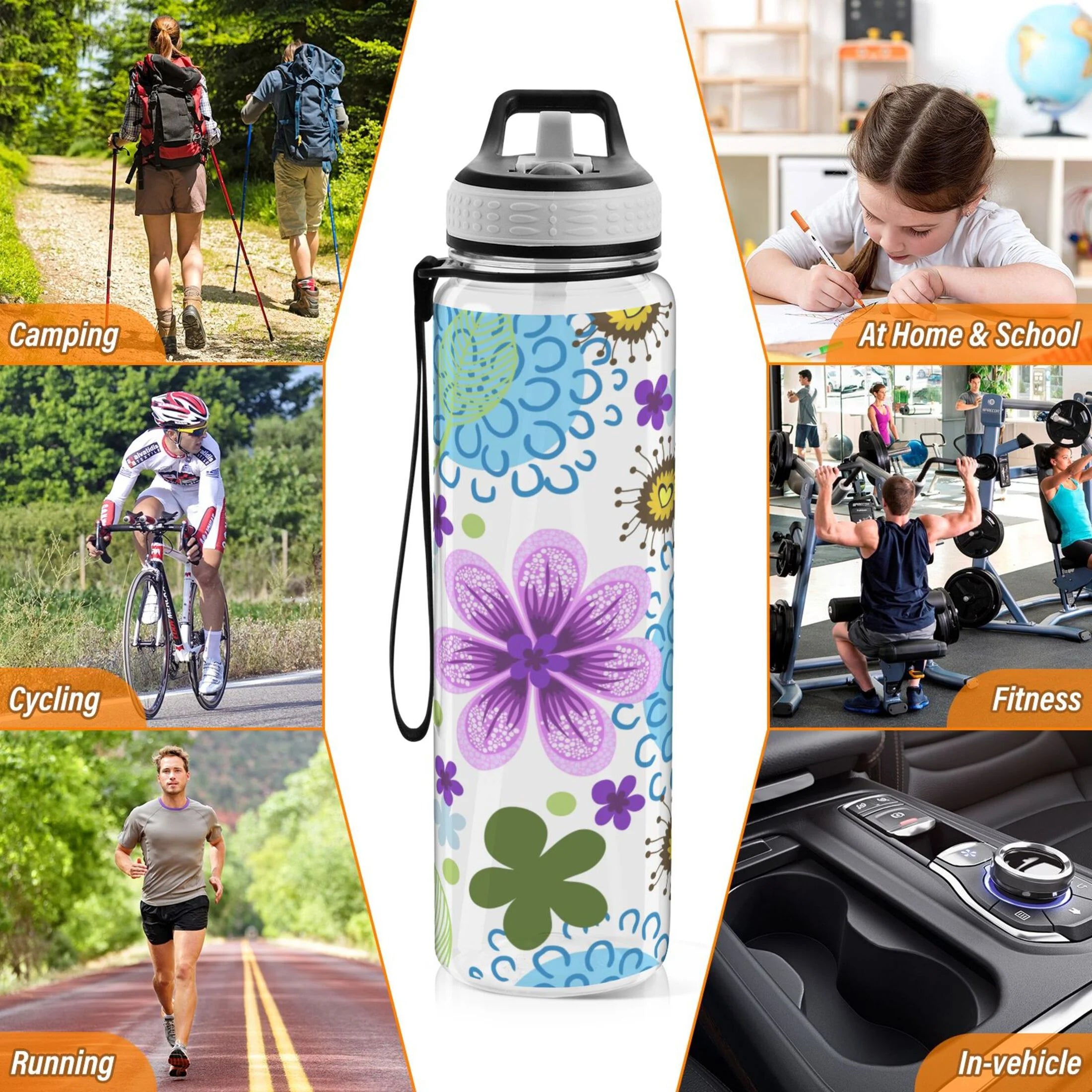 32oz Tritan Leakproof Water Bottle U403