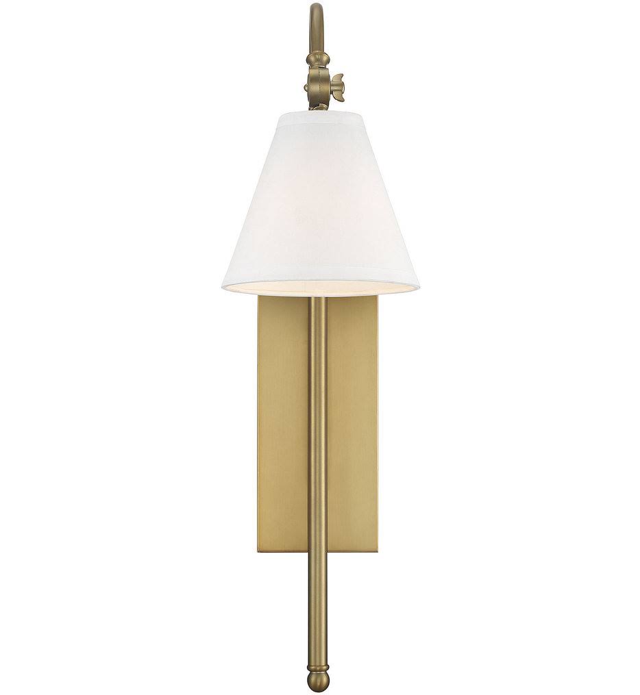Polished Nickel Sconce G6481
