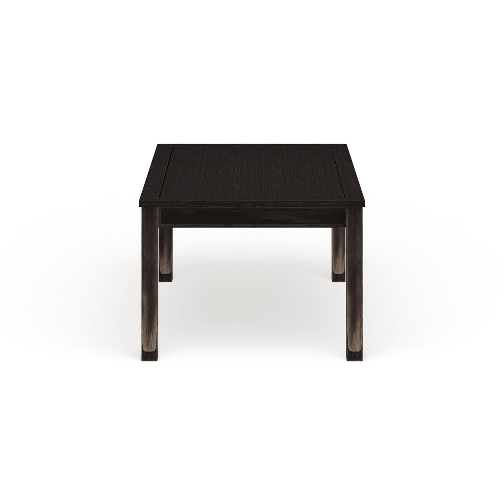 Black Solid Wood Dining Table 72-Inch S661173