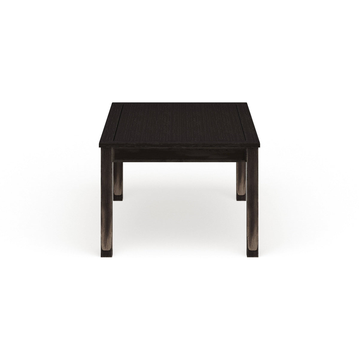 Black Solid Wood Dining Table 72-Inch S661173