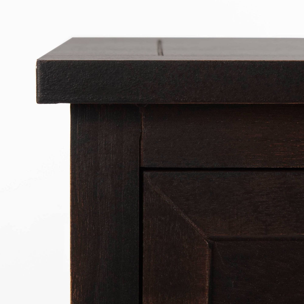 Brown Storage Side Table D893