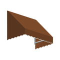 Terra Cotta Red Window Awning P17587