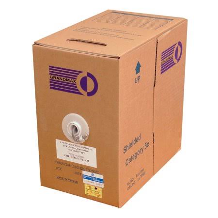 Shielded Cat5e Copper Cable, 1000' I132689