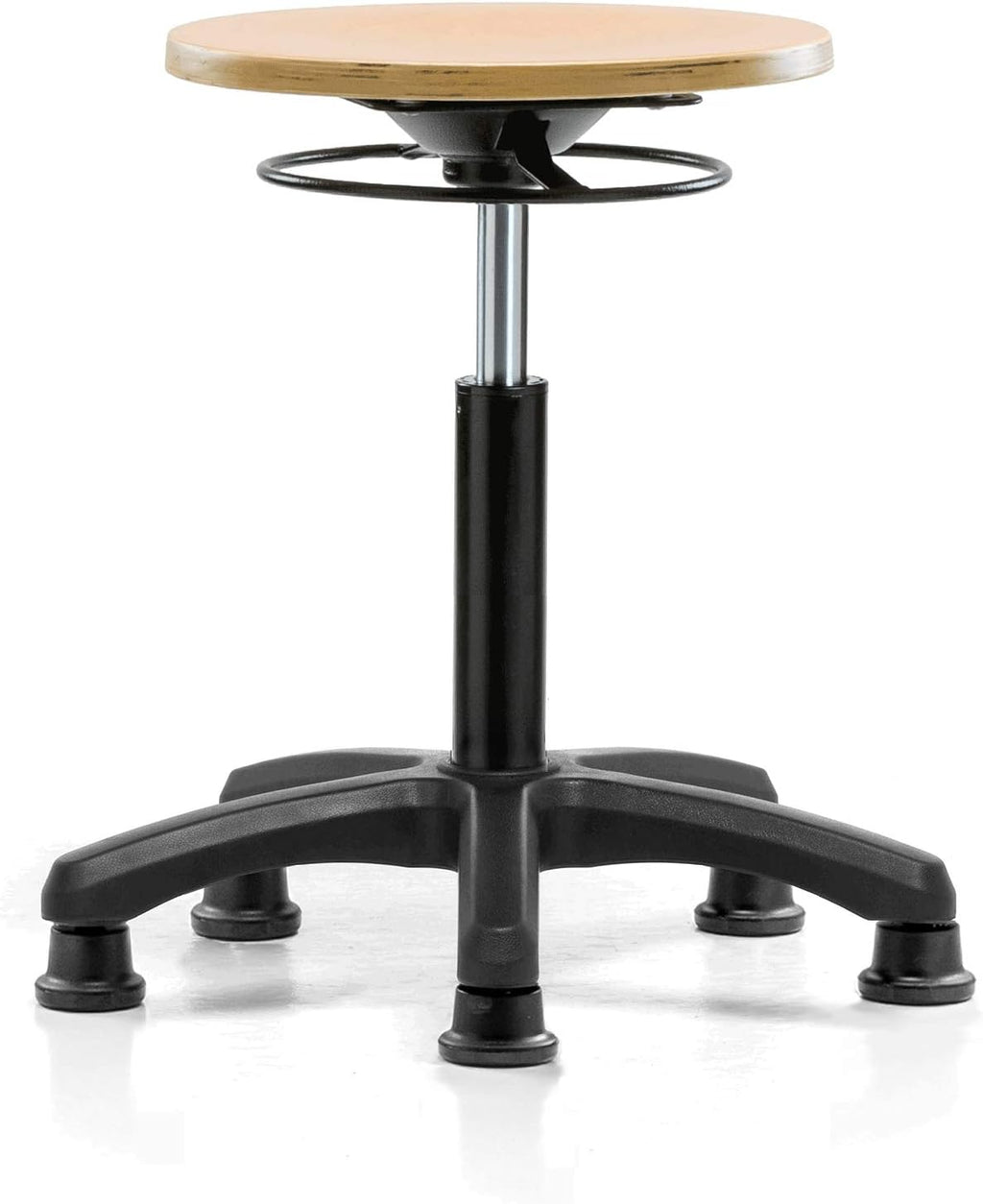 Wood Pneumatic Stool Q47396