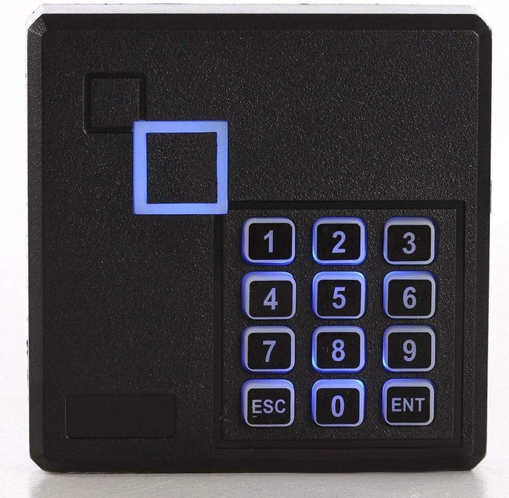 4 Doors TCP/IP RFID Access Control Systems with Keypad Reader 110V Power Supply Box E821197