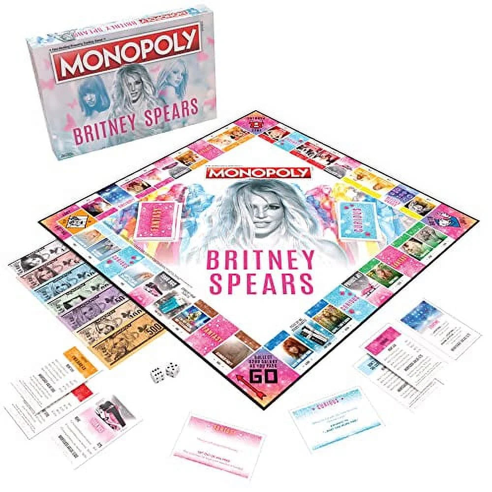 Collector's Edition Monopoly Game with Custom Game Board T104704