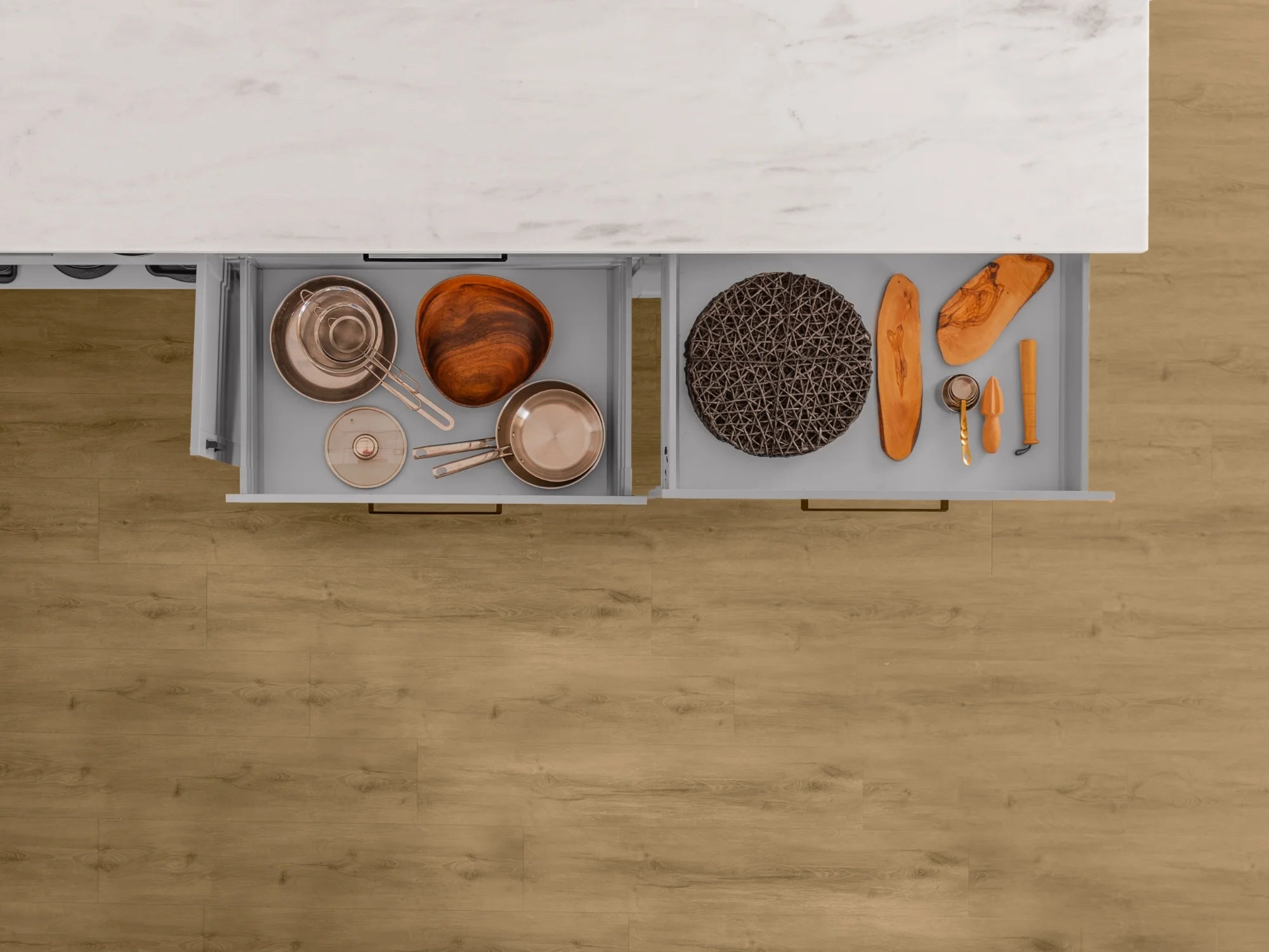 Natural Oak 5MM Stone Composite Flooring Y5165