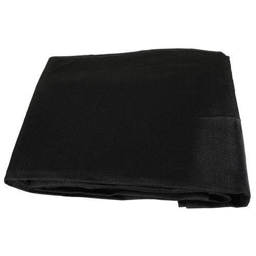 Black Mesh 15x30 Heavy Duty UV Screen Shade Tarp T2409