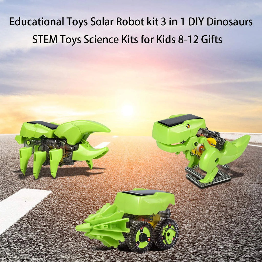 Solar Robot Kit 3-in-1 STEM Science Kits Toys for Kids D944800
