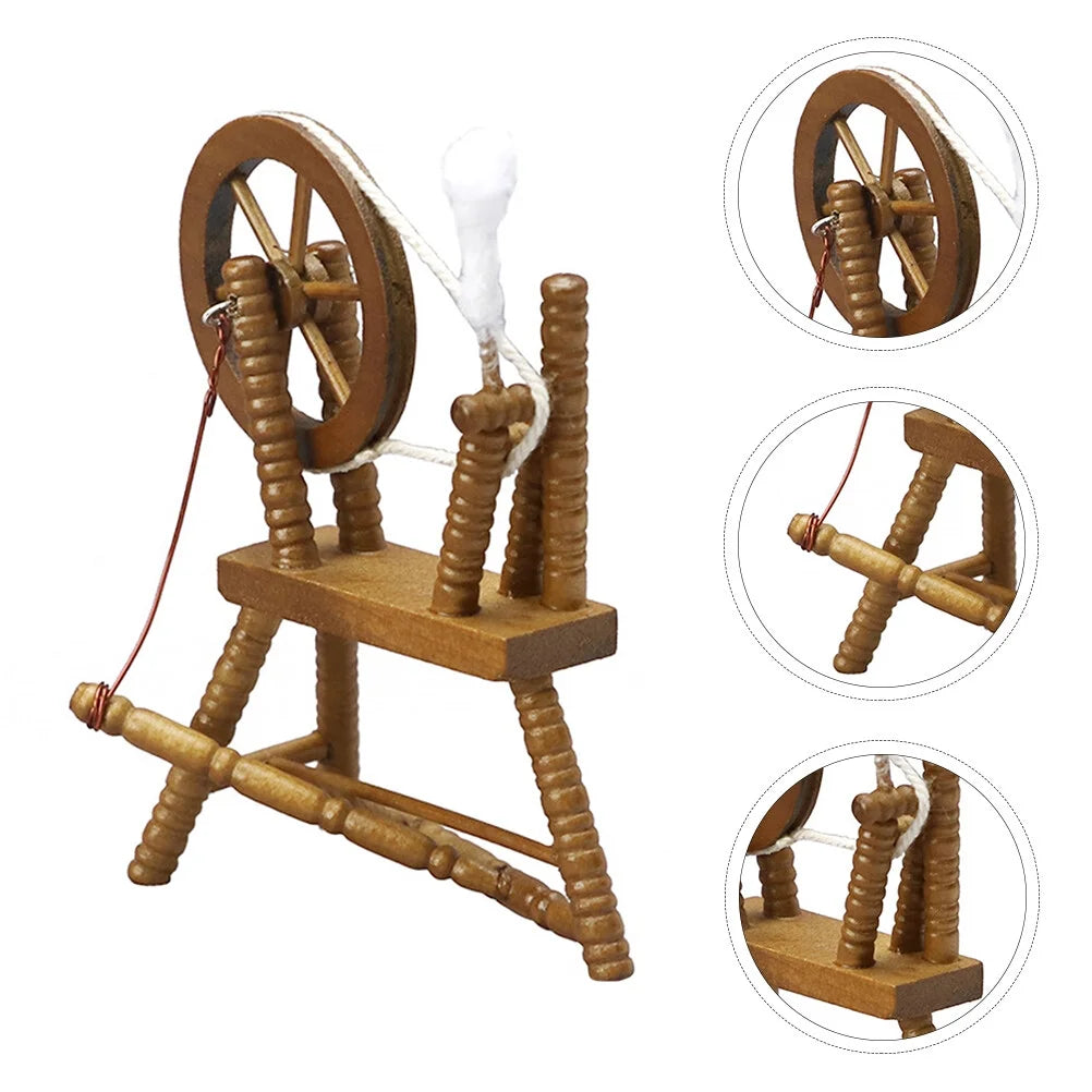 1pc Miniature Textile Making Car Playhouse Furniture Child Toy T695985