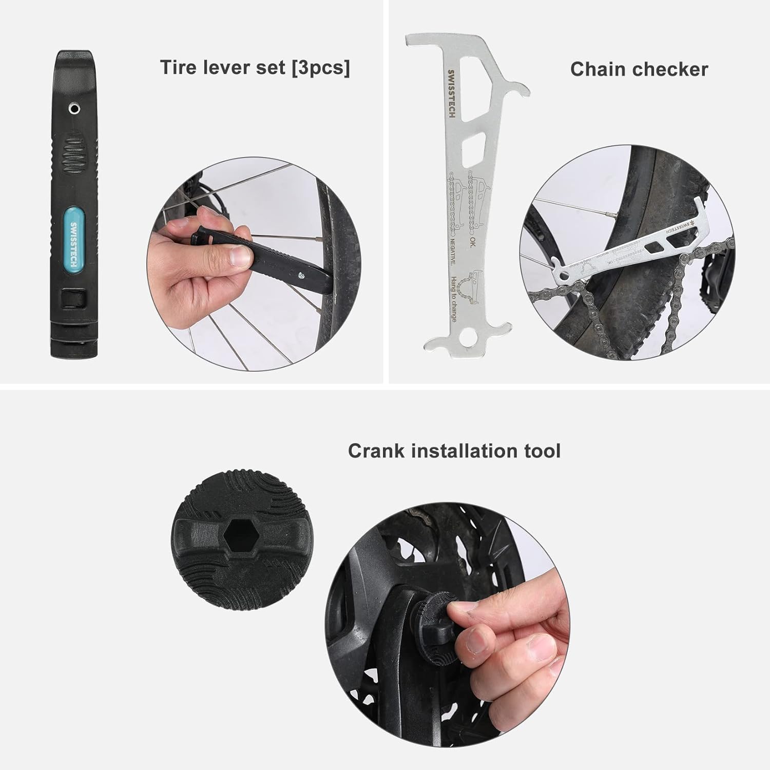 30 Piece Bike Repair Tool Kit with Storage Case V34423