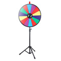 24x22 Color Prize Wheel with Folding Tripod Floor Stand B407