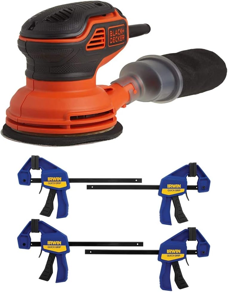 2.4 Amp 5 in. Electric Random Orbit Sander Pack of 2 M916105