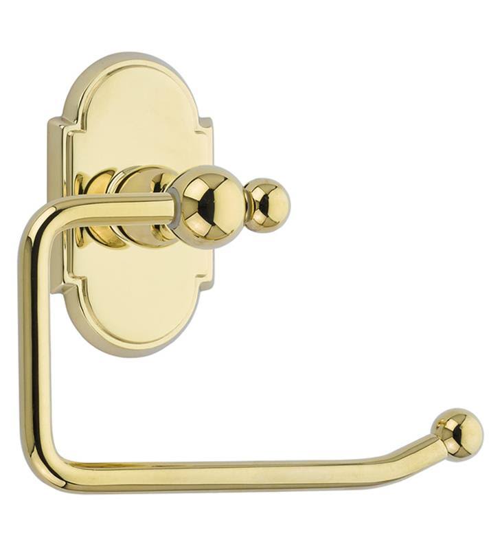 6 3/4x22 Wall Mount Bar Toilet Paper Holder in French Antique U337