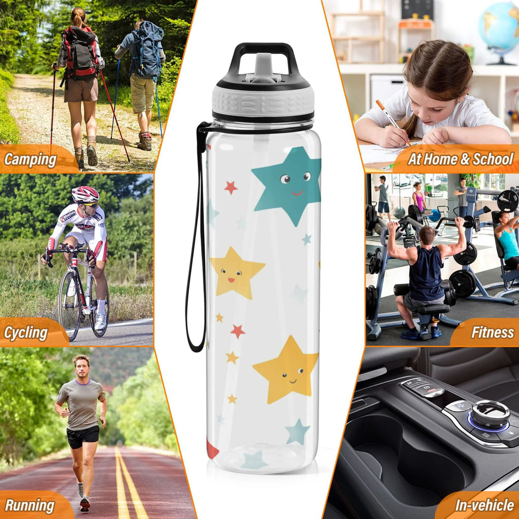32oz Tritan Water Bottle with Straw M6975