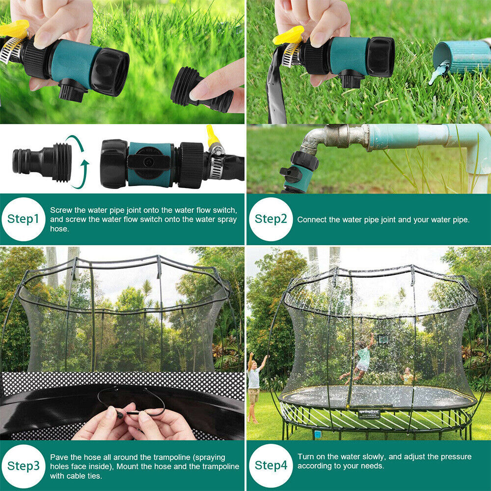 39ft Trampoline Sprinkler Water Toy B6105