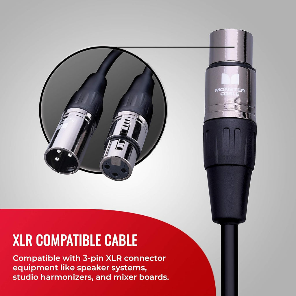 5 ft Silver Contact XLR Microphone Cable Pack of 2 O4203