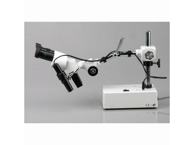 10x & 15X Widefield Stereo Microscope with Boom Arm Stand J2411