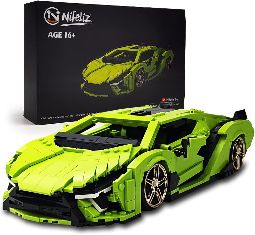 1:14 Scale Sports Car Building Blocks Model (1133 Pcs) Z146