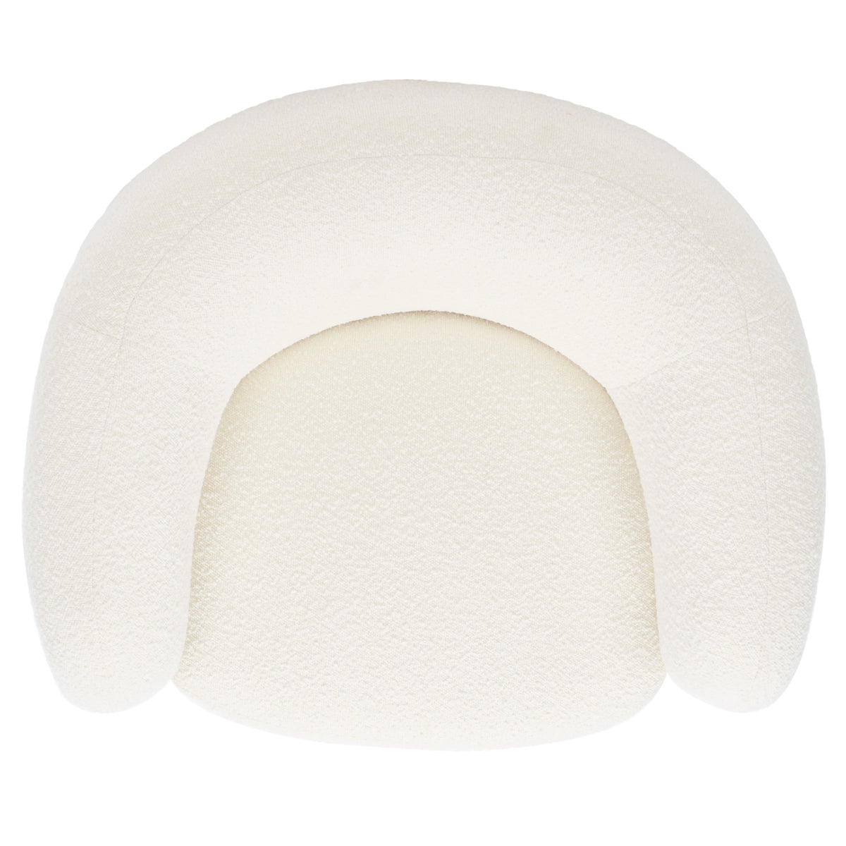 Ivory Boucle Accent Chair I531