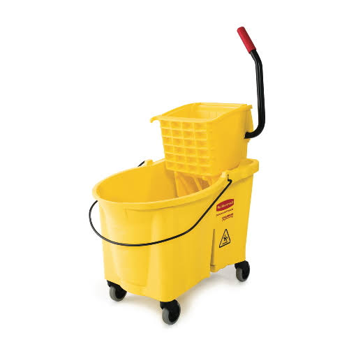 Yellow 44 Quart Bucket & Wringer E53374