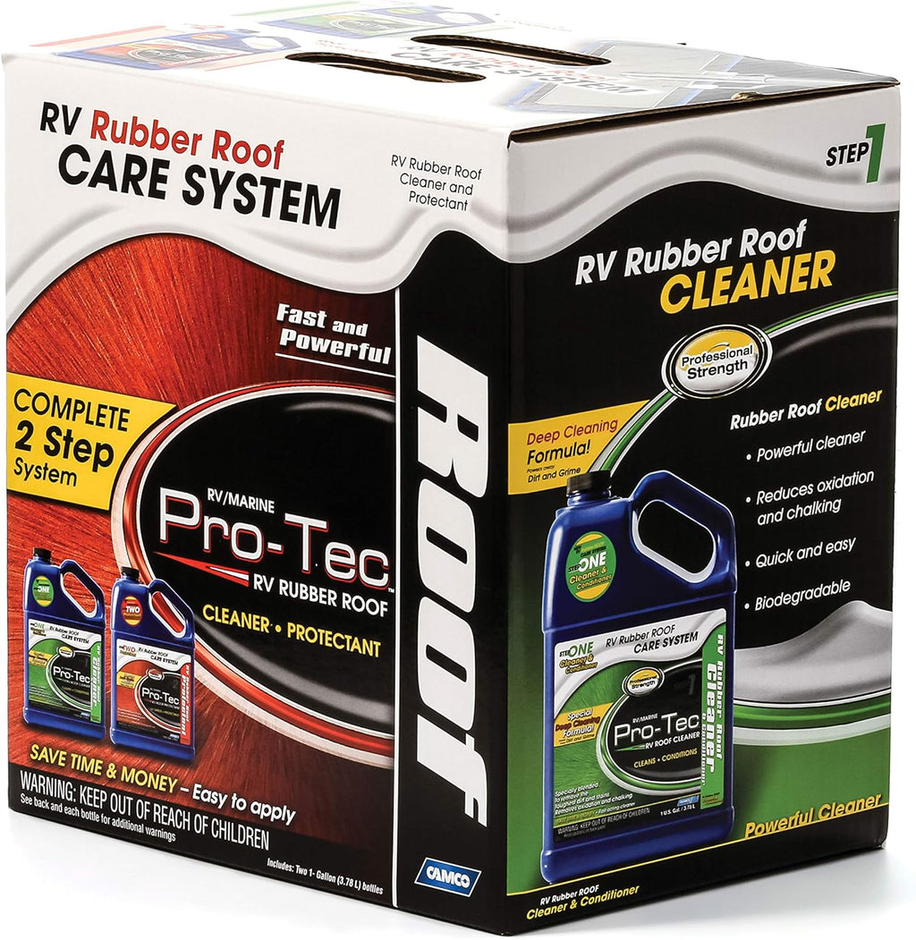 2 Pack RV Rubber Roof Care System I249