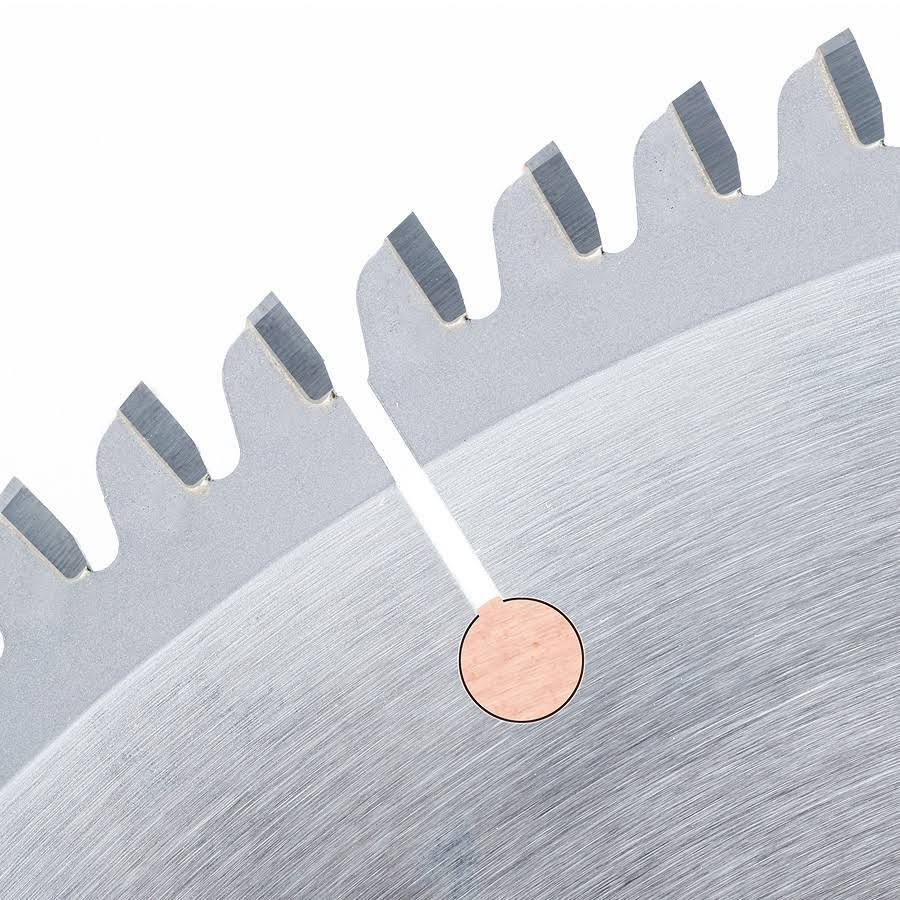 Carbide Tipped 12x22 Dia x 96T TCG Saw Blade W590