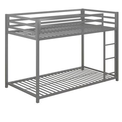 Silver Full Over Full Bunk Bed U835509