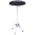 Metal & Marble End Table Silver R10647