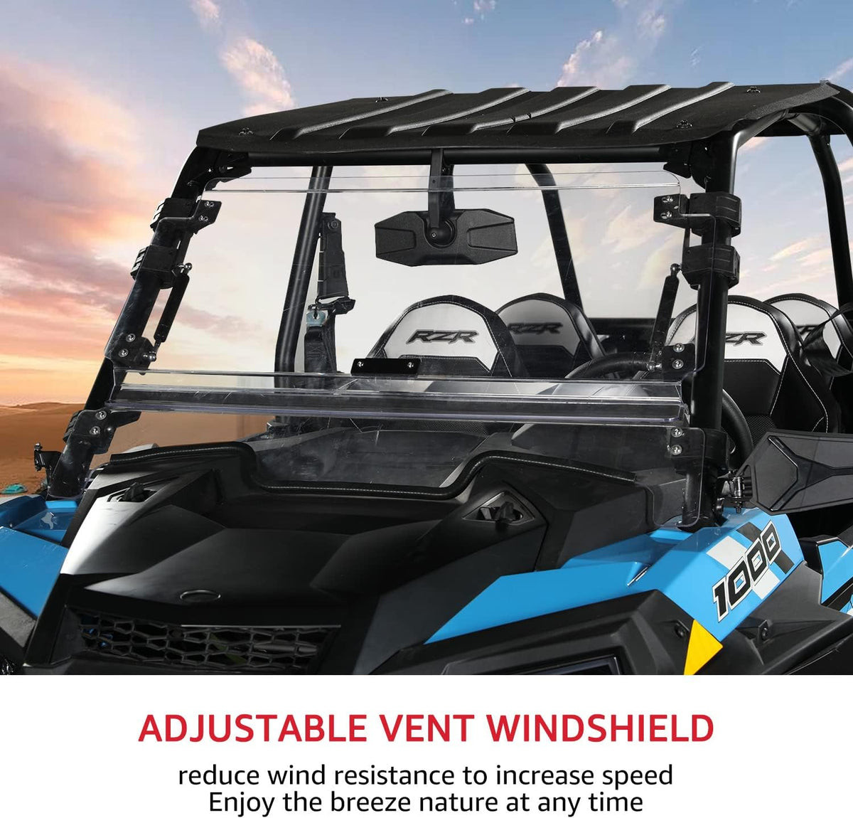 Folding Flip Windshield J881834