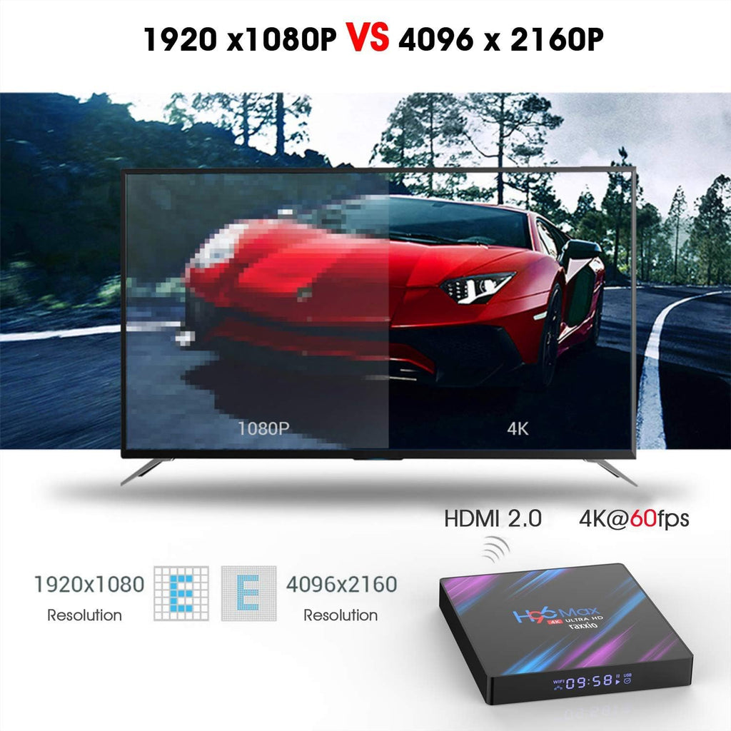 2GB RAM 16GB ROM 4K Smart TV Box Pack of 2 B569300