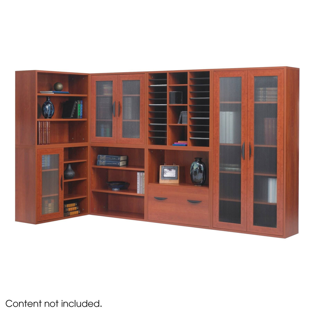Cherry Open Bookcase H665