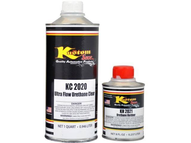 White Quart Urethane Basecoat Clearcoat Car Paint Kit R511
