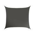 Charcoal Waterproof Woven Square Sail Shade T553