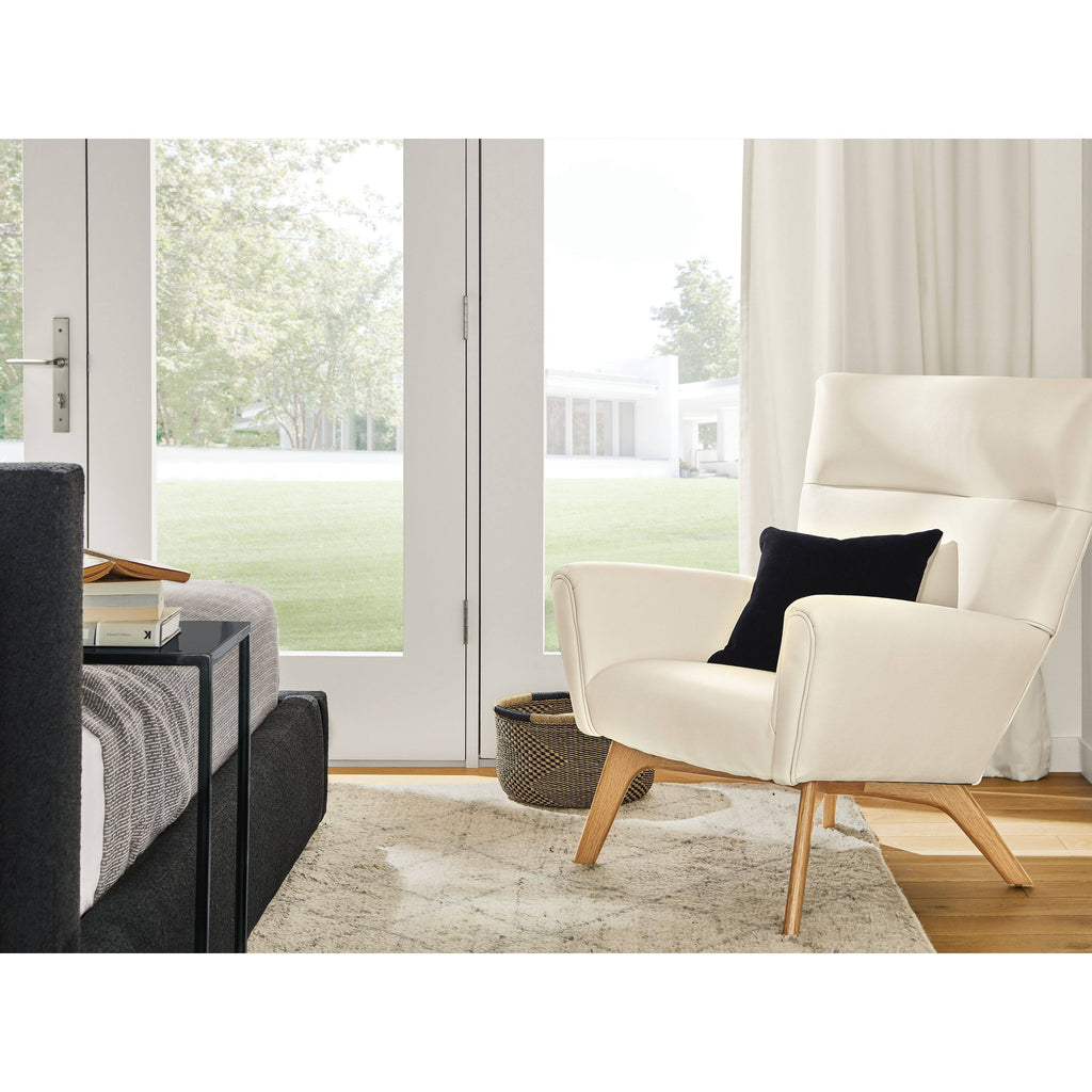 Scarlet Red Slim C-Shaped Table I415