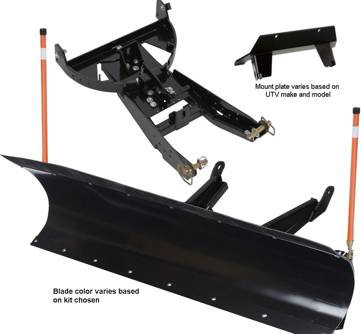 72" Pro UTV Snow Plow RED Y838443