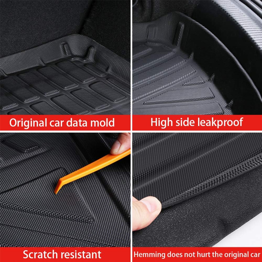 Black Heavy Duty Rubber Trunk Liner Tray O109
