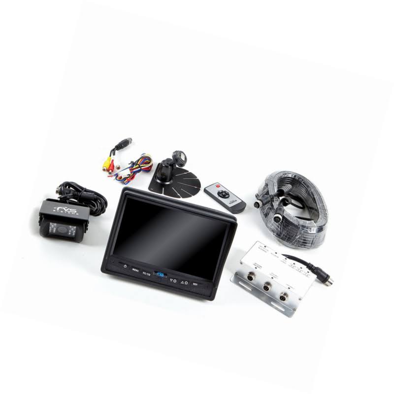 Black Backup Camera System with 7x22 Display E201