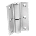 Silver Aluminum Universal Storefront Door Hinge Z398