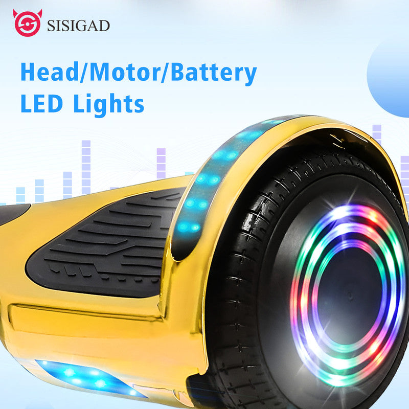 6.5 inch LED Hoverboard Self Balancing Scooter D544