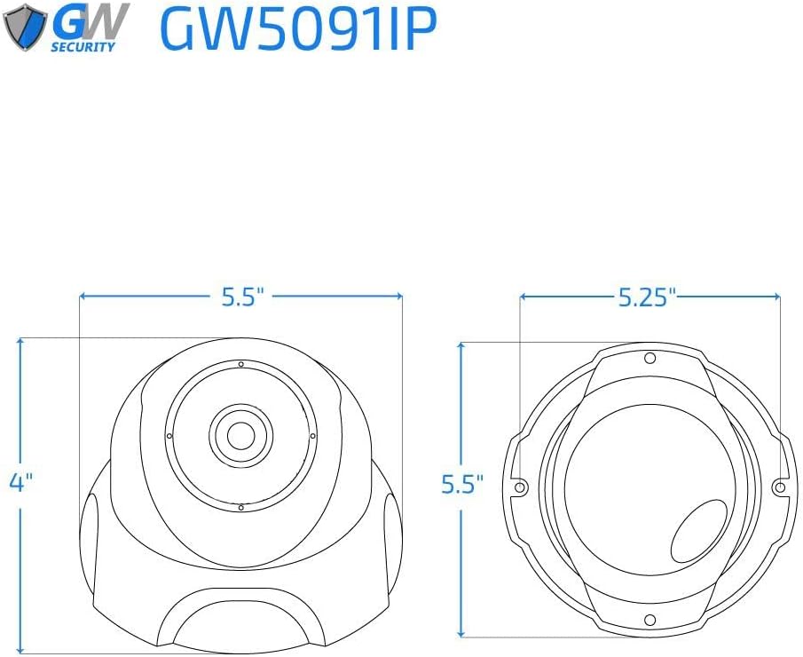 5MP Dome Security Camera H2901